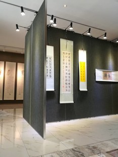 昆明棉麻布艺无缝展板定制