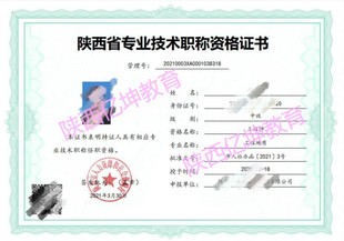 2022年陕西省中级工程师职称评审条件