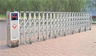 北京市安装伸缩门 不锈钢伸缩门