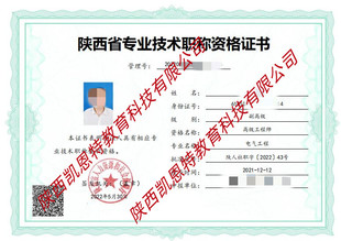 2022年陕西省中级工程师职称评审条件