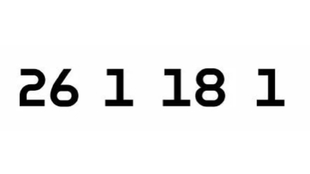 数字对应品牌的字母缺乏显著性?