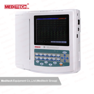 12通道彩色屏心电图机麦迪特EKG1212T 