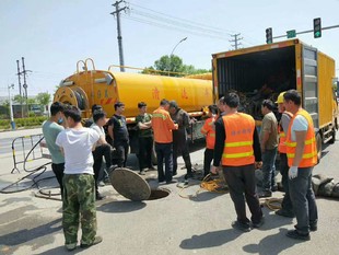 莱阳市置换修复变形管道非开挖点修下水管道疏通管道清淤服务