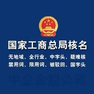 中字头无区域公司的注册流程