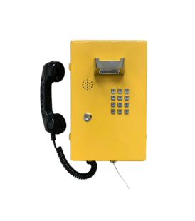 壁挂式隧道光纤电话机，IP防水防潮电话机，扩音调度电话机
