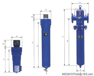 避难硐室过滤器