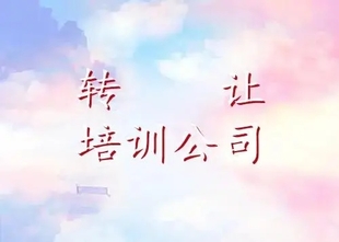 转让朝阳区美术培训公司,培训公司怎么转让