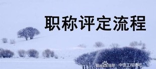 职称评定流程