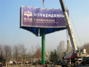 上海高炮广告牌回收苏州无锡废旧高炮广告牌回收免费拆除