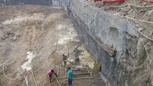 北京基坑支护加固 山体护坡 锚杆打孔 喷射混凝土加固