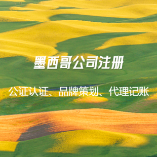 注册墨西哥公司所需资料有哪些