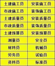  考取建筑八大员有什么用途？