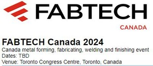 2024加拿大国际金属成型与焊接切割展览会FABTECH