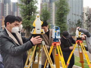 ​工程放线学习园林建筑测量培训班