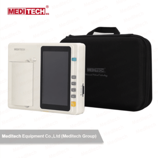  Meditech 三道彩色触屏心电图机 EKG312T