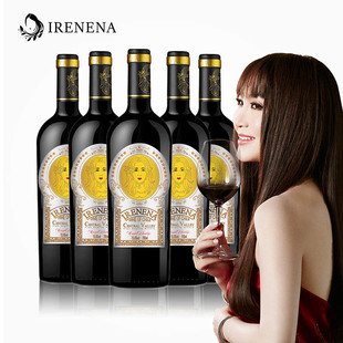 温碧霞代言IRENENA红酒品牌进口智利葡萄酒佳酿干红
