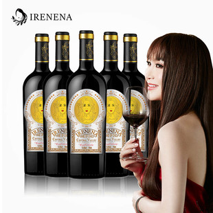 温碧霞代言IRENENA红酒品牌进口智利葡萄酒佳酿干红