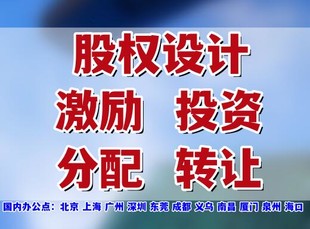 东莞股权设计方案,东莞股权方案定制