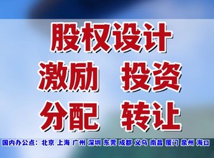 东莞股权设计方案，东莞股权方案定制