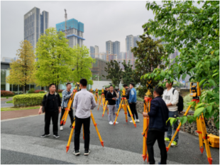 四川 成都 工程测量学习全站仪课程