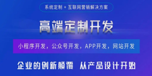 南昌各行业公众号商城小程序APP软件开发