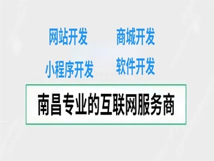 南昌互联网服务商,做网站商城小程序软件开发