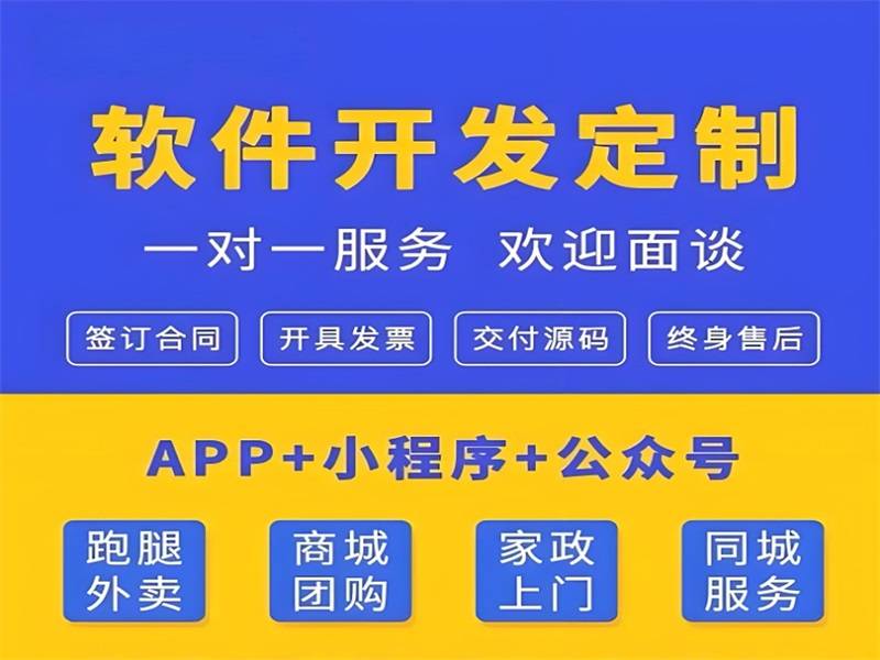 自主研发软件公司,南昌小程序公众号APP开发