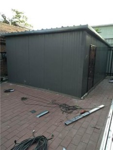 大兴区防火岩棉夹芯板搭建活动房,工地多层活动板房