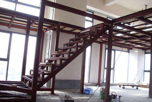 室内阁楼二层扩建钢结构阁楼，房屋改造扩建