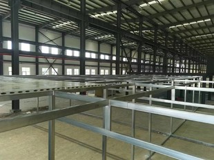 厂房改造扩建钢结构隔层，室内阁楼二层搭建底商加层