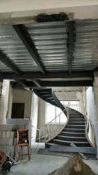 2026-01-05北京钢结构阁楼搭建 家庭阁楼 钢结构夹层隔层制作楼梯制作