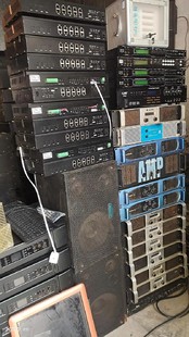 大量回收公司清理的废品设备电器电脑音响