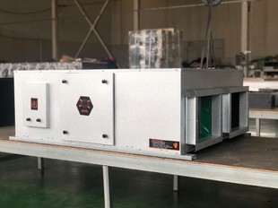 拆除回收新风机组二手空调库房设备废品物质