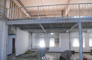 北京厂房改造扩建钢结构平台二层，阁楼二层搭建